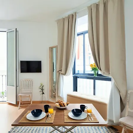 Hostly Acetres 1a Loft In Center, Comunal Terrace, Fibre,parking Optional Apartament *