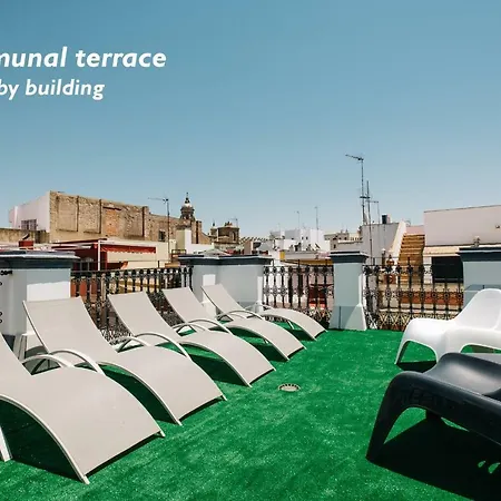 Hostly Acetres 1a Loft In Center, Comunal Terrace, Fibre,parking Optional Sewilla